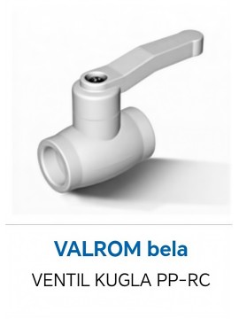 ventil kugla fi25 valrom